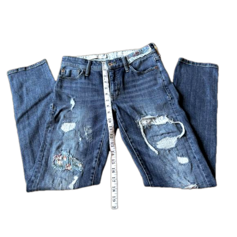 Women’s Pilcro and the Letterpress by Anthropologie High Rise Slim BF Jeans S 25